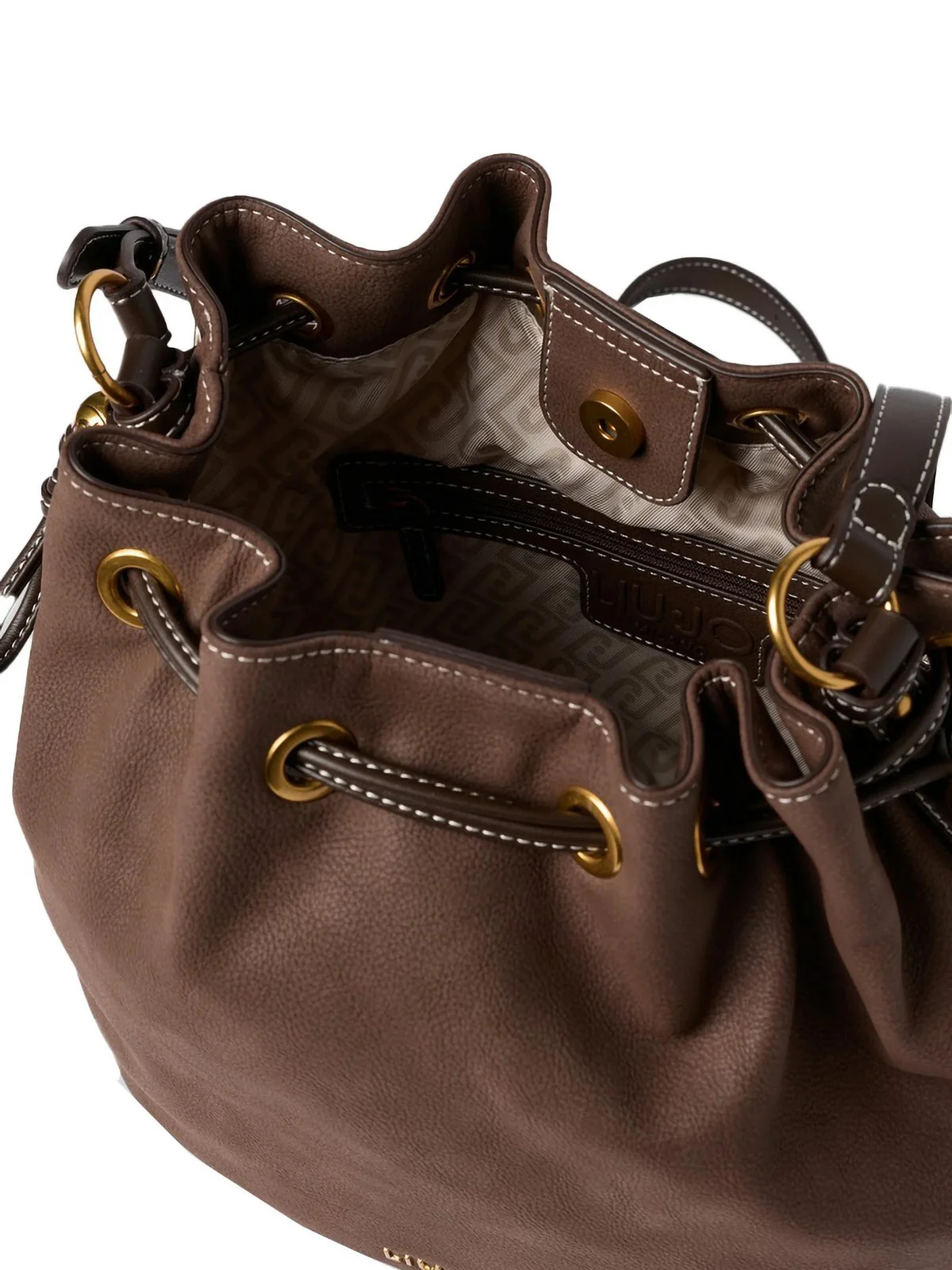 LIU JO ACCESSORIES Borsa Donna  AA6085E1116 71409 MOCHA - Image 3