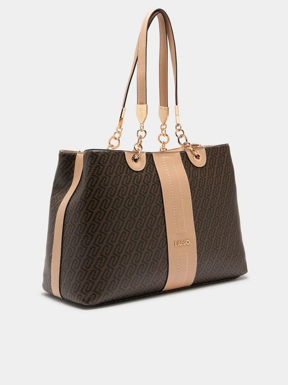 LIU JO ACCESSORIES Borsa Donna  AA6104E1118 C3904 Testa moro/dk.cipria - Image 5