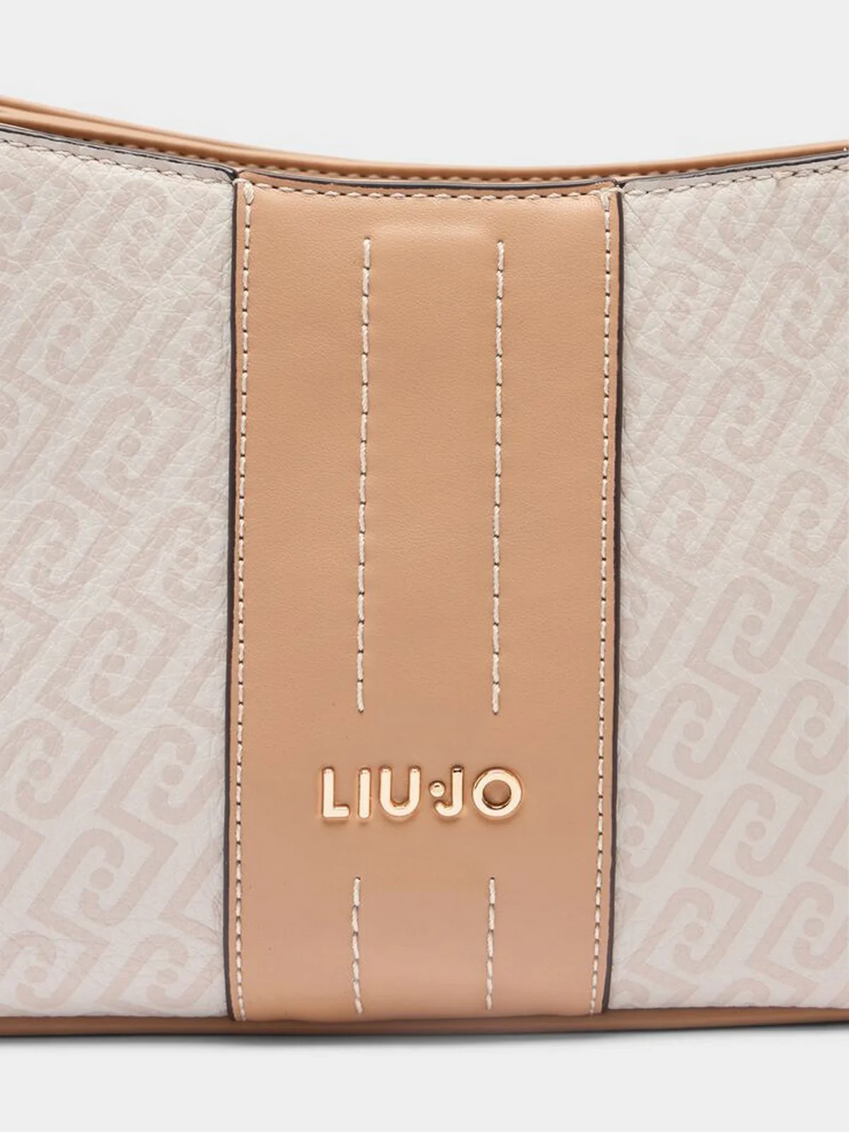LIU JO ACCESSORIES Borsa Donna  AA6107E1118 C3920 Naturale/dk.cipria - Image 4