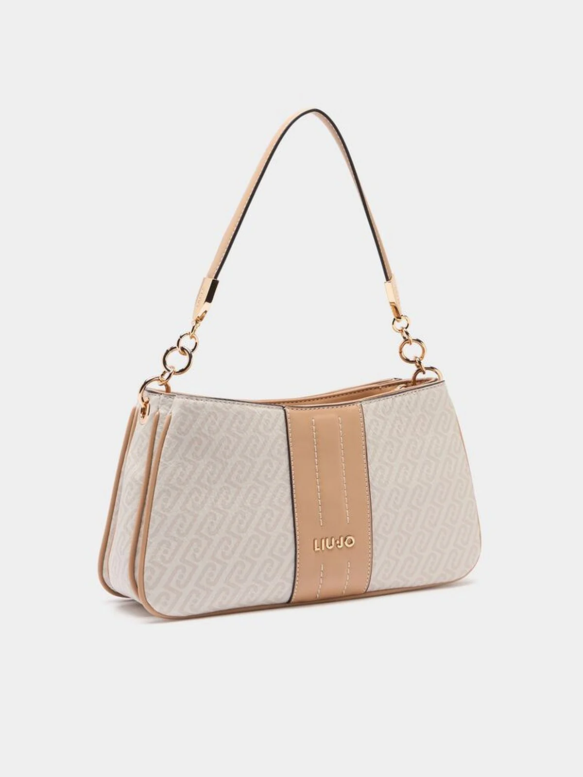 LIU JO ACCESSORIES Borsa Donna  AA6107E1118 C3920 Naturale/dk.cipria - Image 5