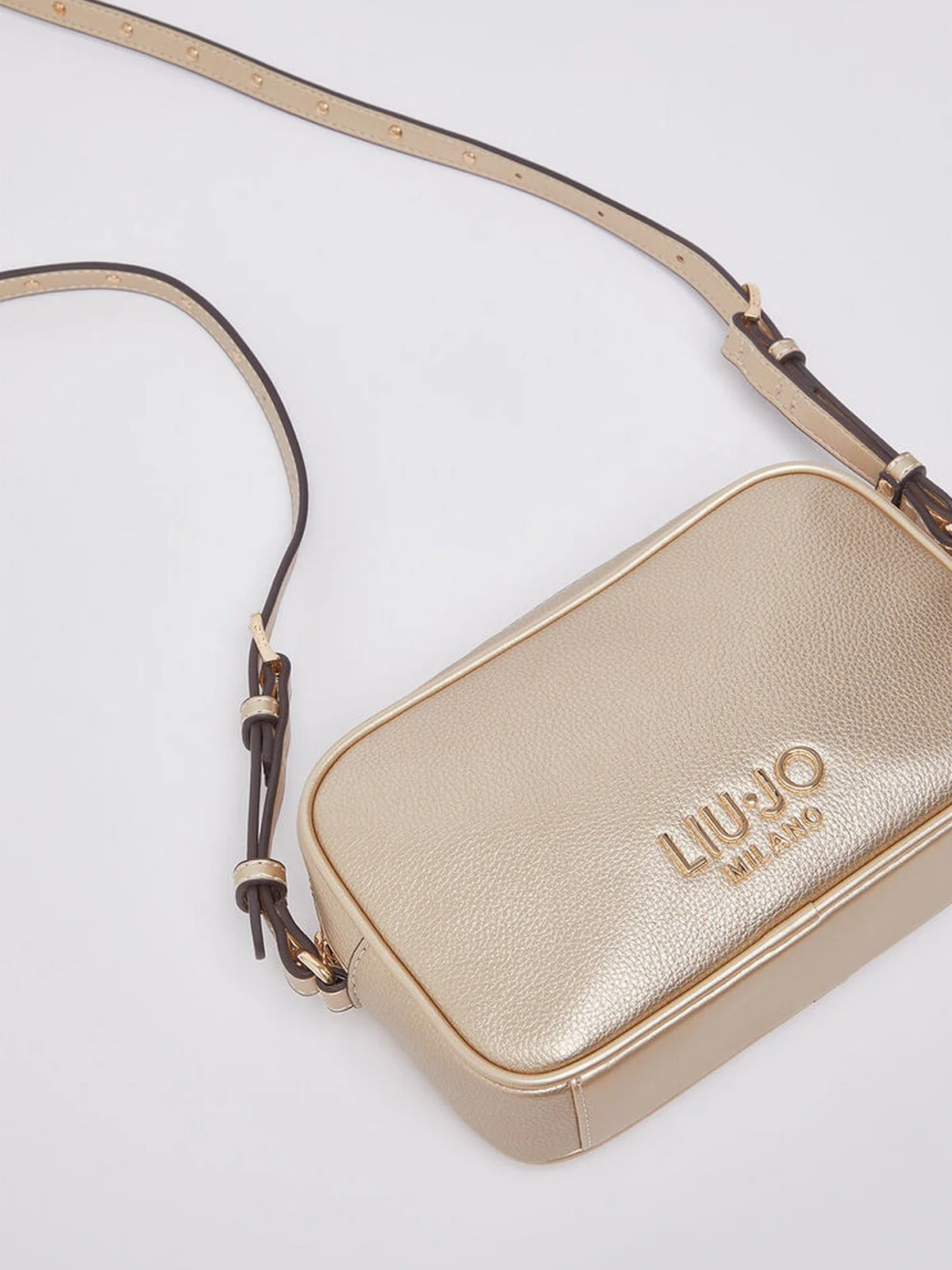 LIU JO ACCESSORIES Borsa Donna  AA6137E1012 90048 LIGHT GOLD - Image 3