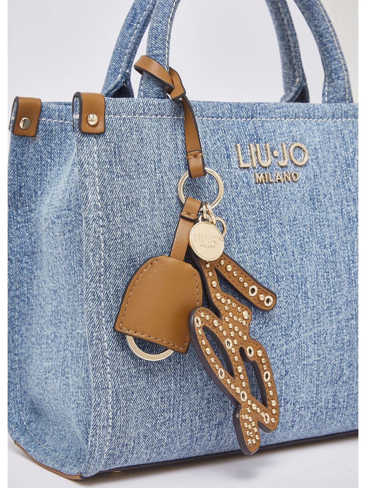 LIU JO ACCESSORIES Borsa Donna  AA6192T377A 74015 LIGHT DENIM - Image 3