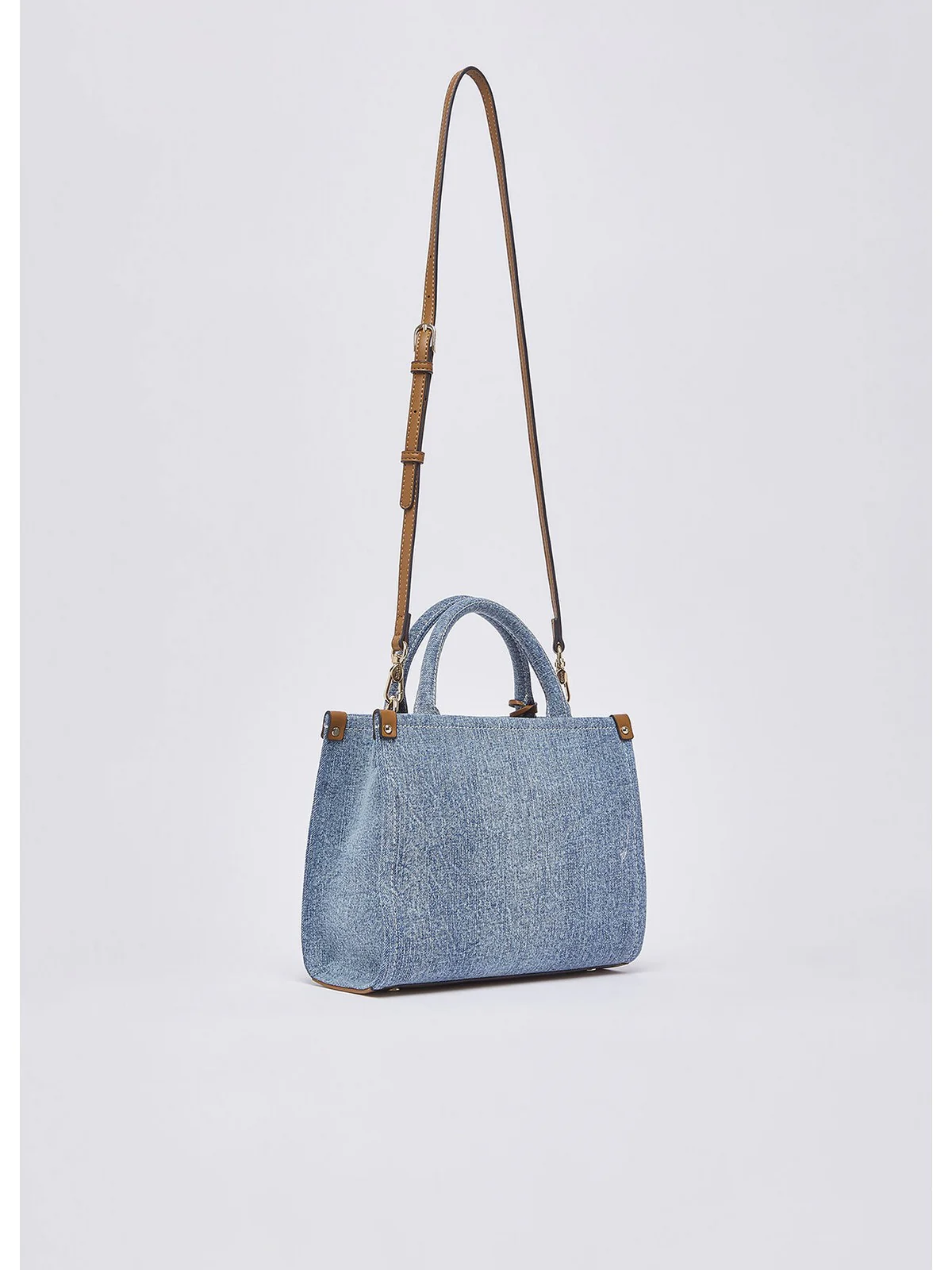LIU JO ACCESSORIES Borsa Donna  AA6192T377A 74015 LIGHT DENIM - Image 5
