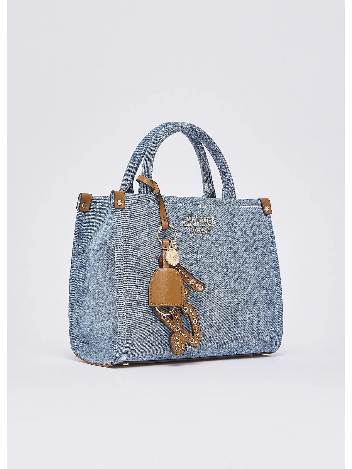 LIU JO ACCESSORIES Borsa Donna  AA6192T377A 74015 LIGHT DENIM - Image 6