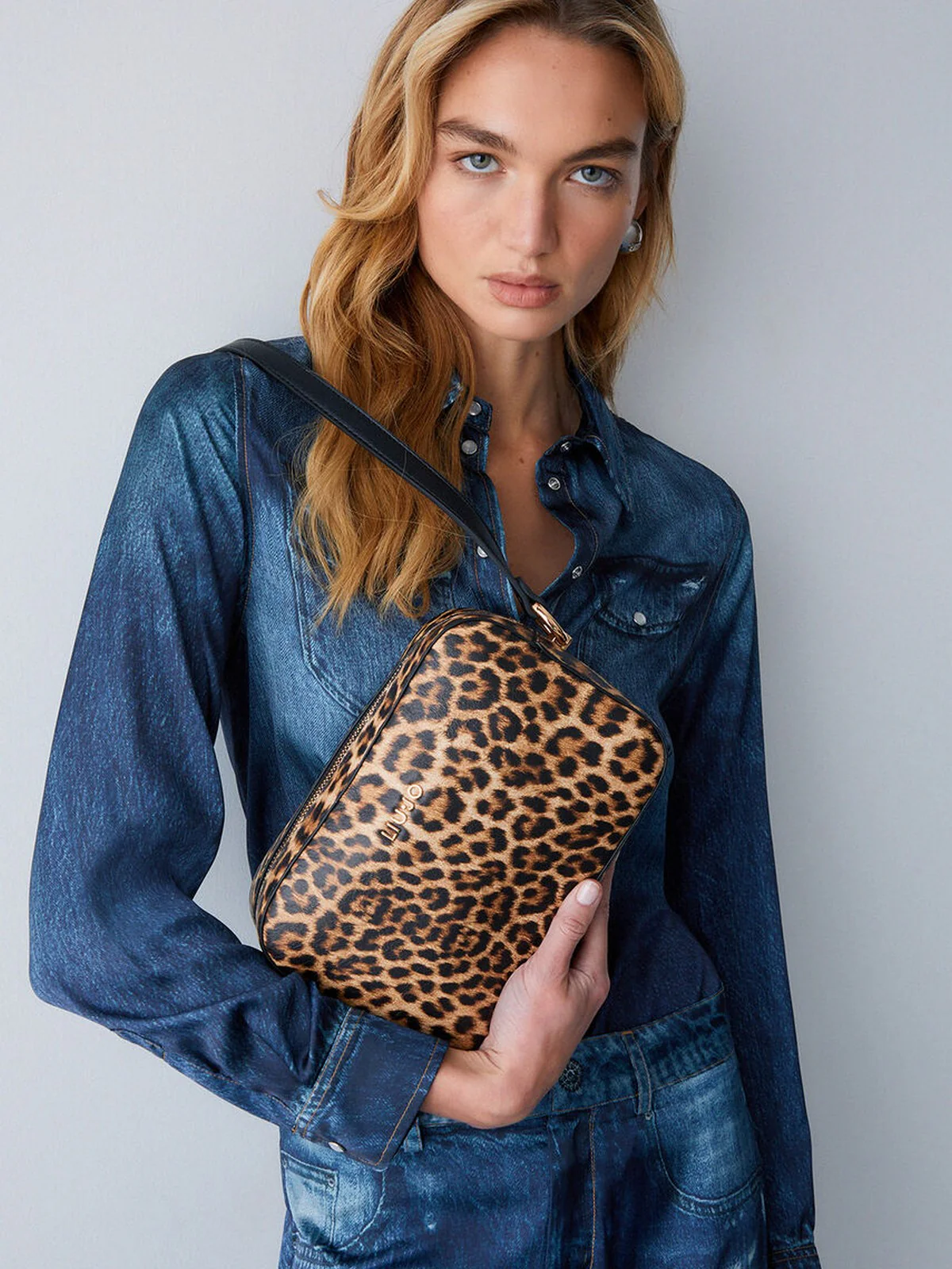 LIU JO ACCESSORIES Borsa Donna AA6211E1119 00047 Macul.naturale - Image 2