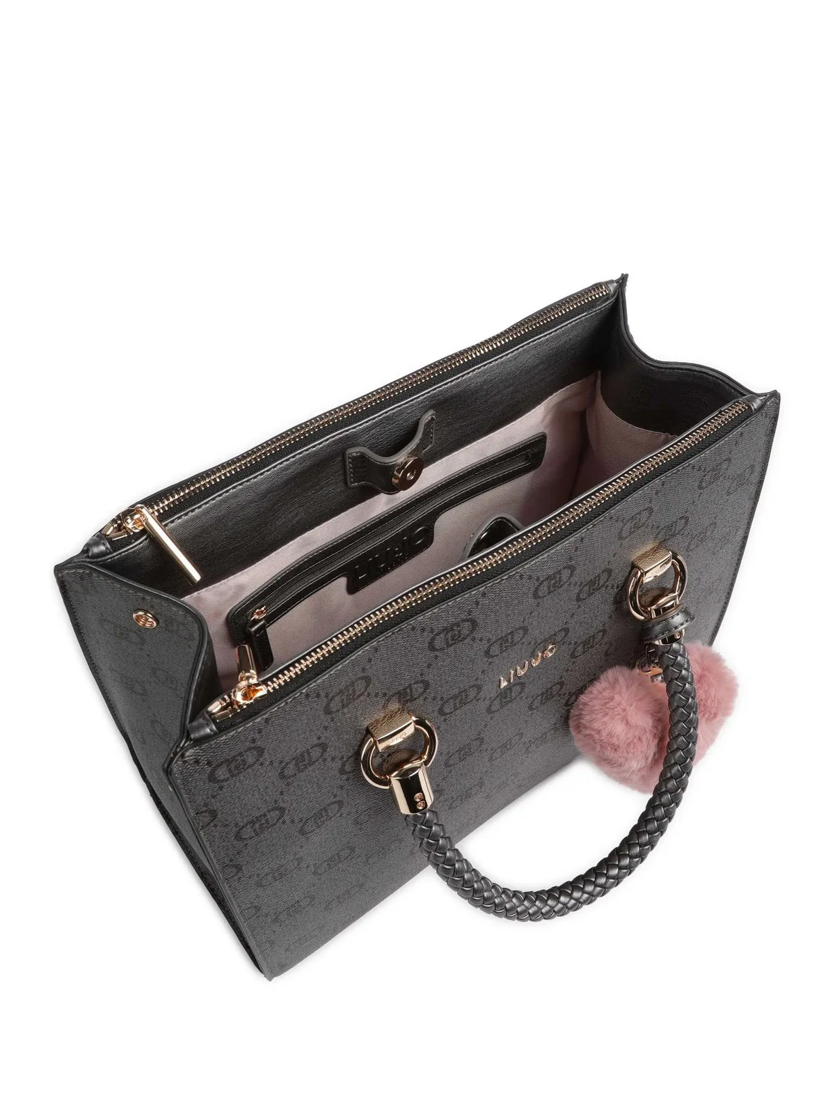 LIU JO ACCESSORIES Borsa Donna  AF4008E0668 22222 Nero - Image 4
