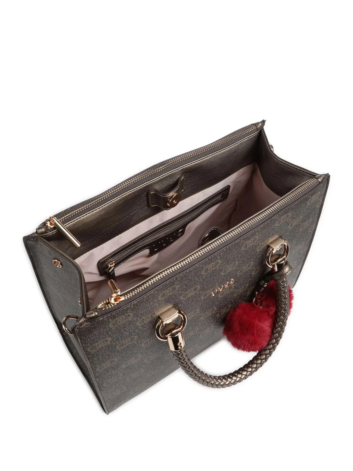 LIU JO ACCESSORIES Borsa Donna  AF4008E0668 71409 Marrone - Image 4