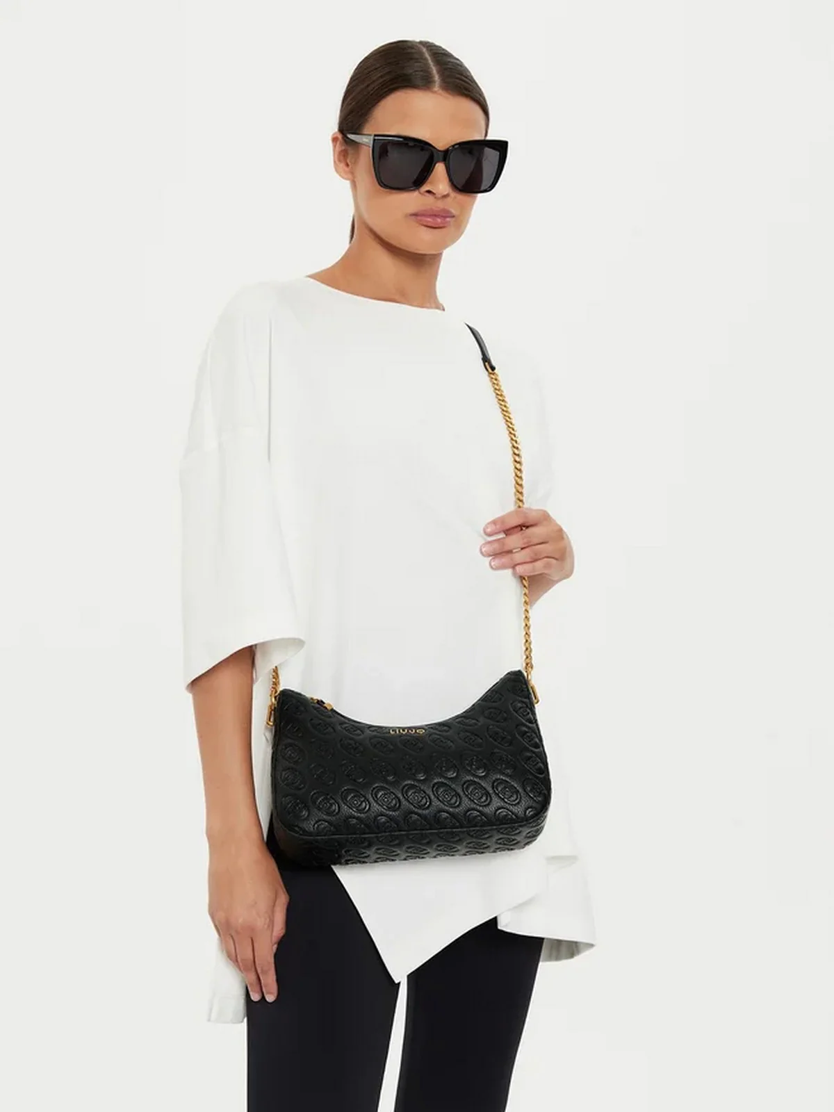LIU JO ACCESSORIES Borsa Donna AF4056E0778 22222 Nero - Image 6