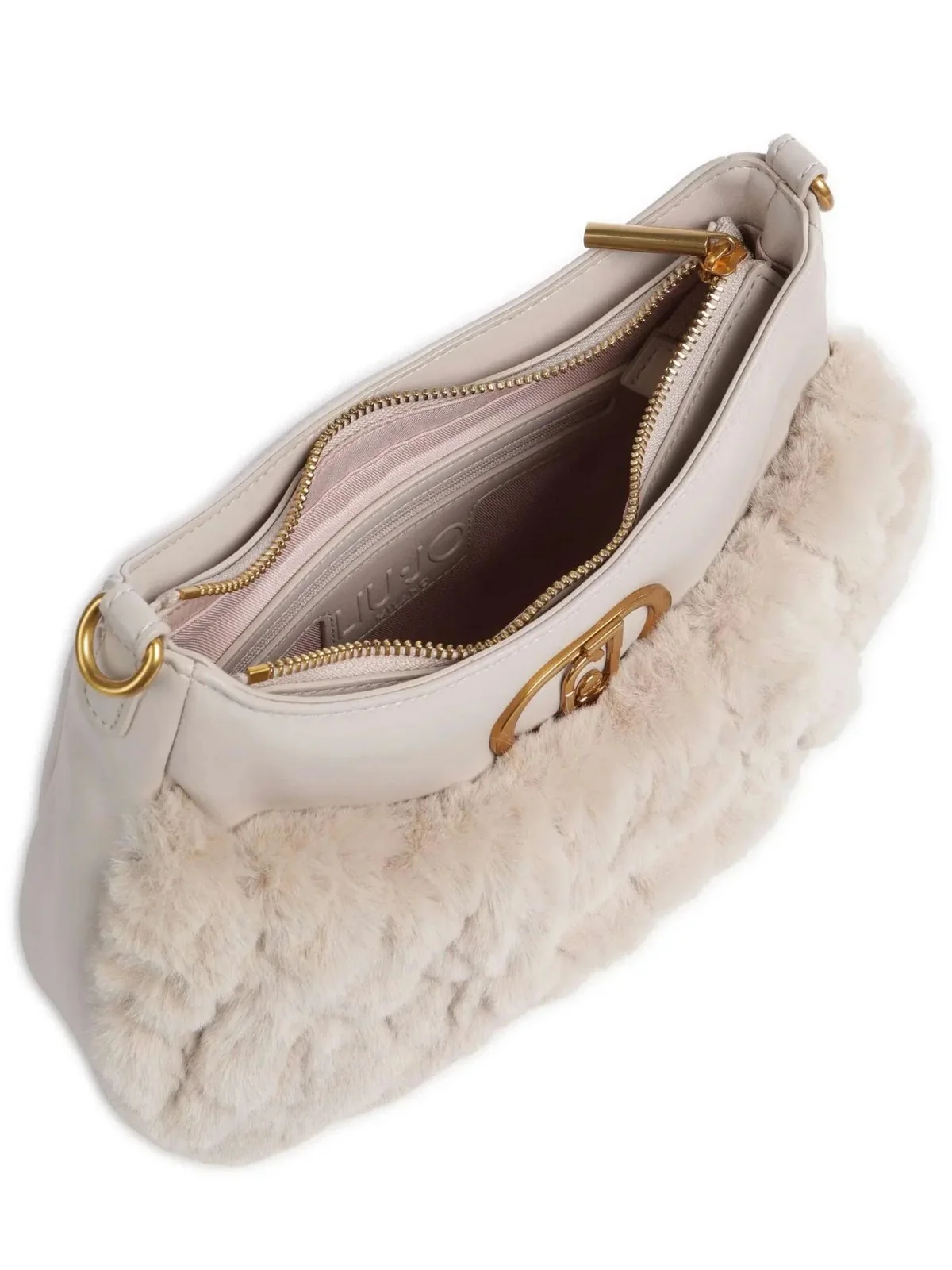 LIU JO ACCESSORIES Borsa Donna  AF4068E0305 33801 Beige - Image 3