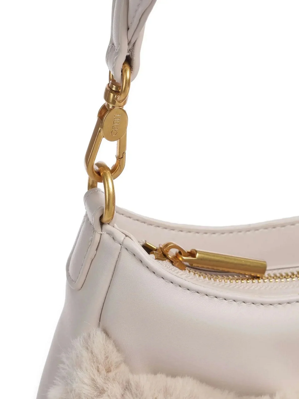 LIU JO ACCESSORIES Borsa Donna  AF4068E0305 33801 Beige - Image 4