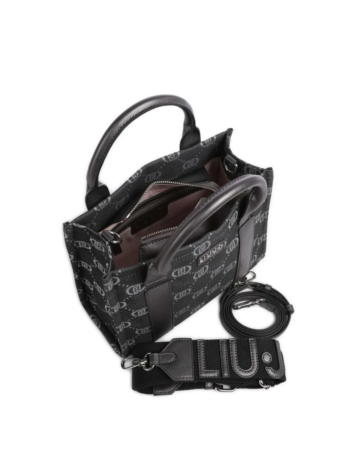 LIU JO ACCESSORIES Borsa Donna  AF4192T9194 22222 Nero - Image 3