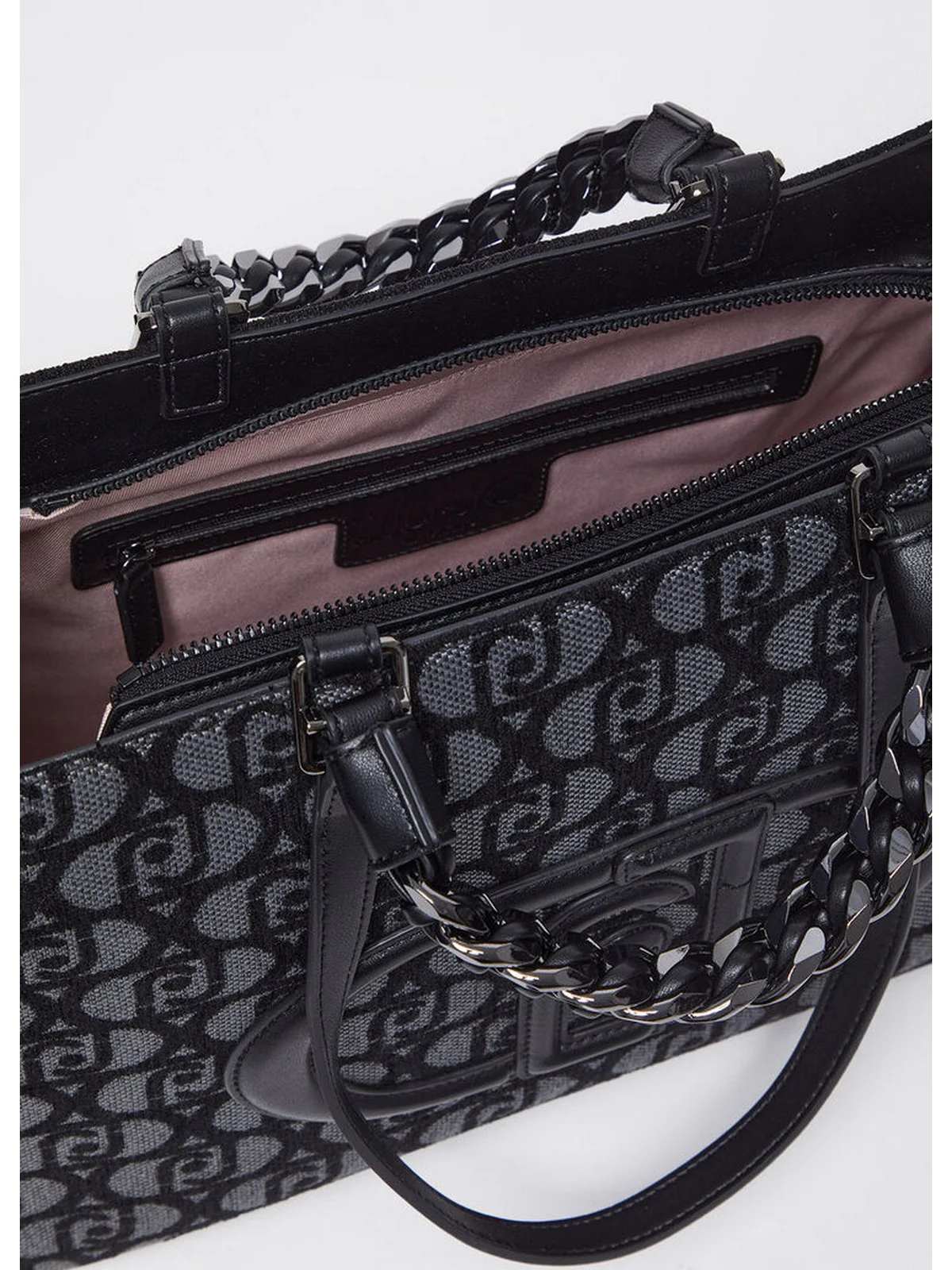 LIU JO ACCESSORIES Borsa Donna  AF4245T6438 Y9679 Nero - Image 3