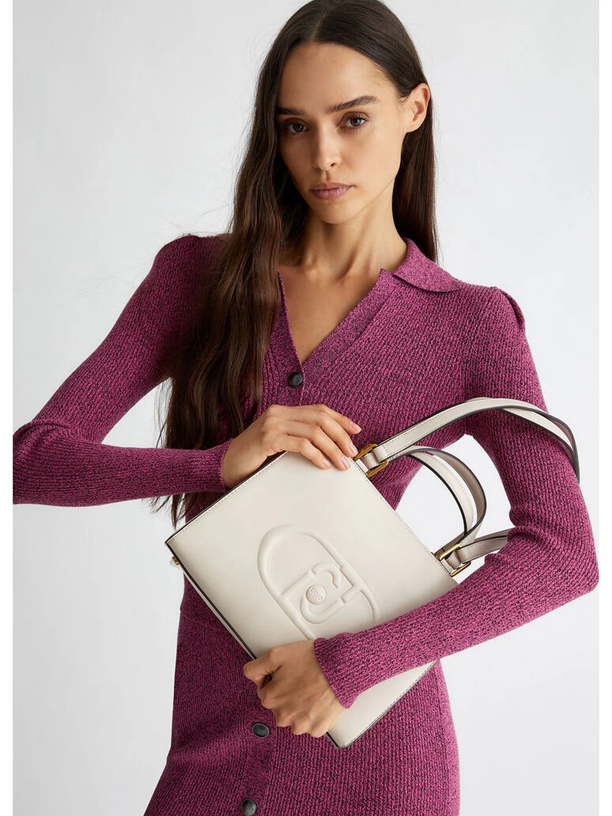 LIU JO ACCESSORIES Borsa Donna  AF4246E0332 33801 Beige - Image 7