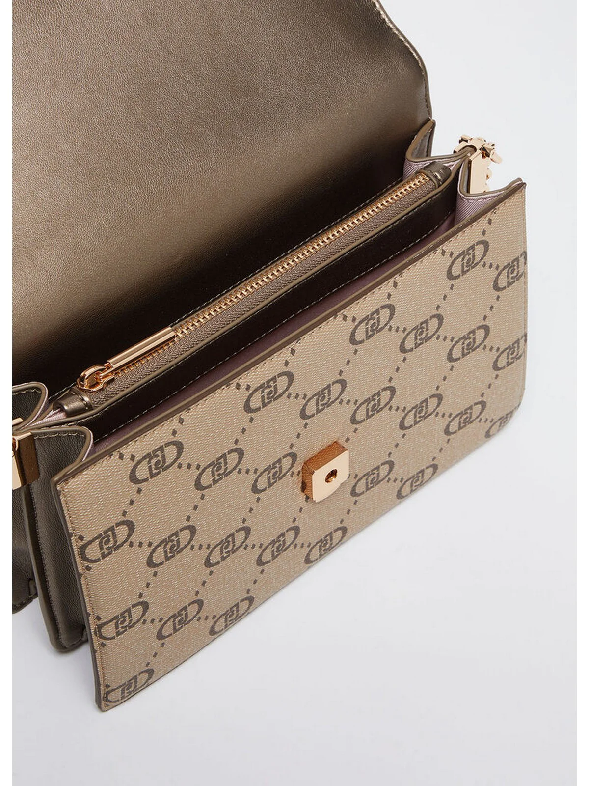 LIU JO ACCESSORIES Borsa Donna  AF4253E0668 61406 Marrone - Image 4
