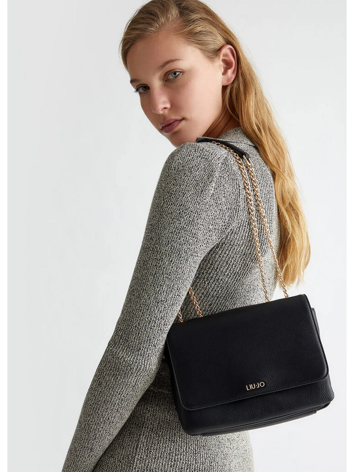 LIU JO ACCESSORIES Borsa Donna AF4288E0037 22222 Nero - Image 7