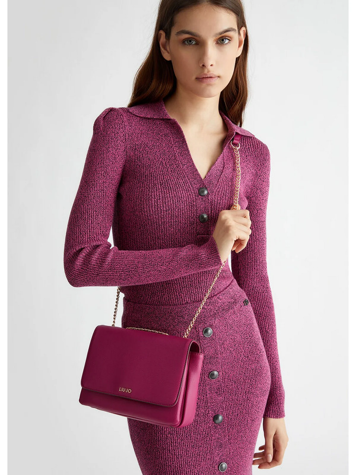 LIU JO ACCESSORIES Borsa Donna AF4288E0037 92434 Rosa - Image 7