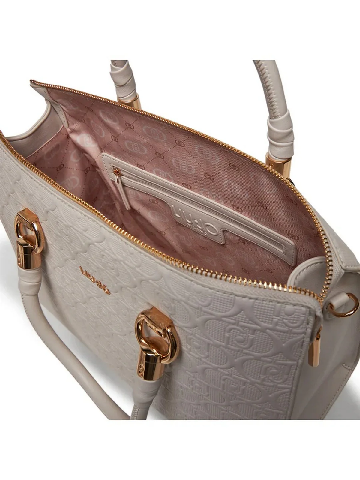 LIU JO ACCESSORIES Borsa Donna AF4319E0538 33801 Beige - Image 4