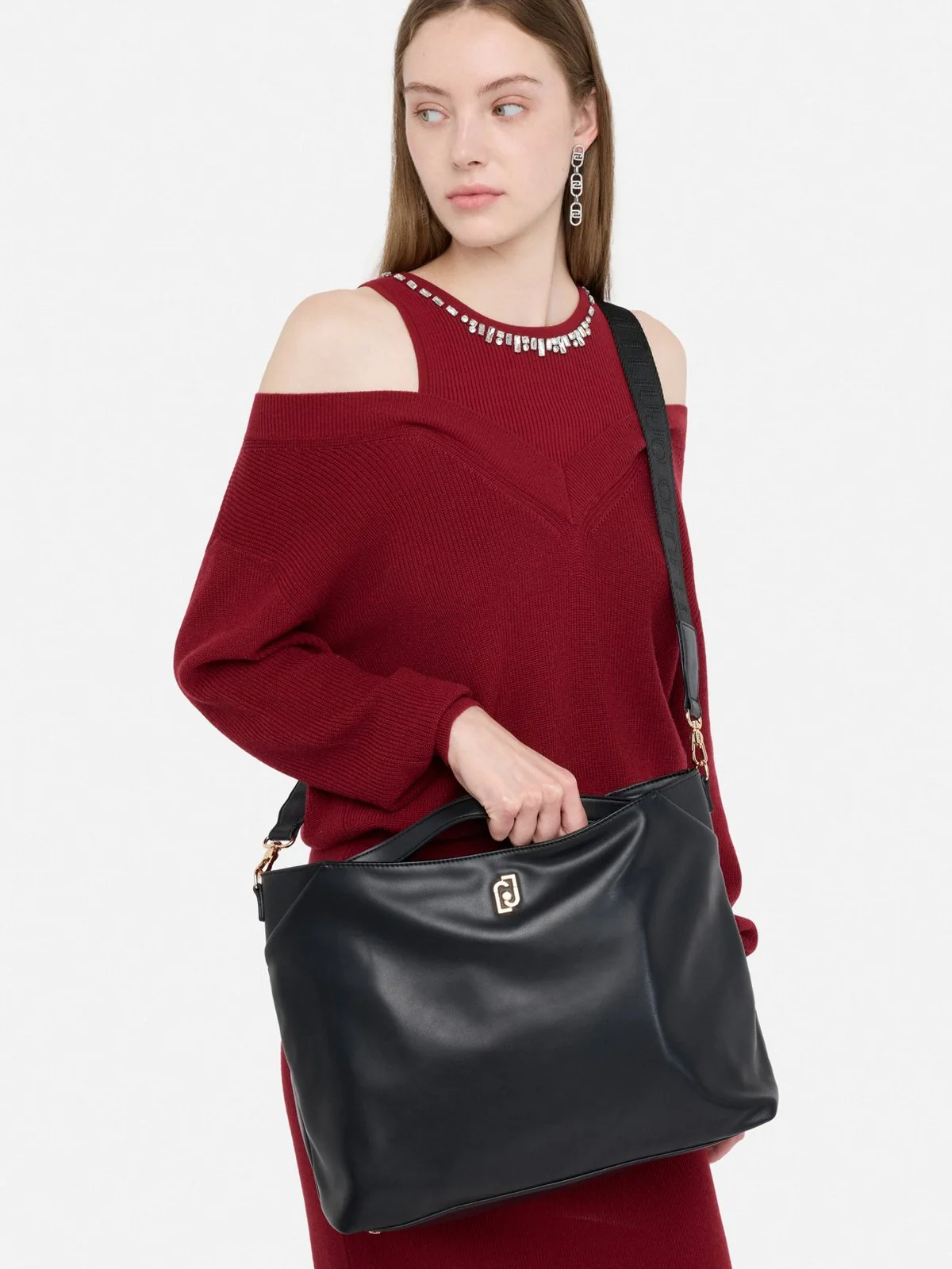 LIU JO ACCESSORIES Borsa Donna  AF5035E0077 22222 Nero - Image 2