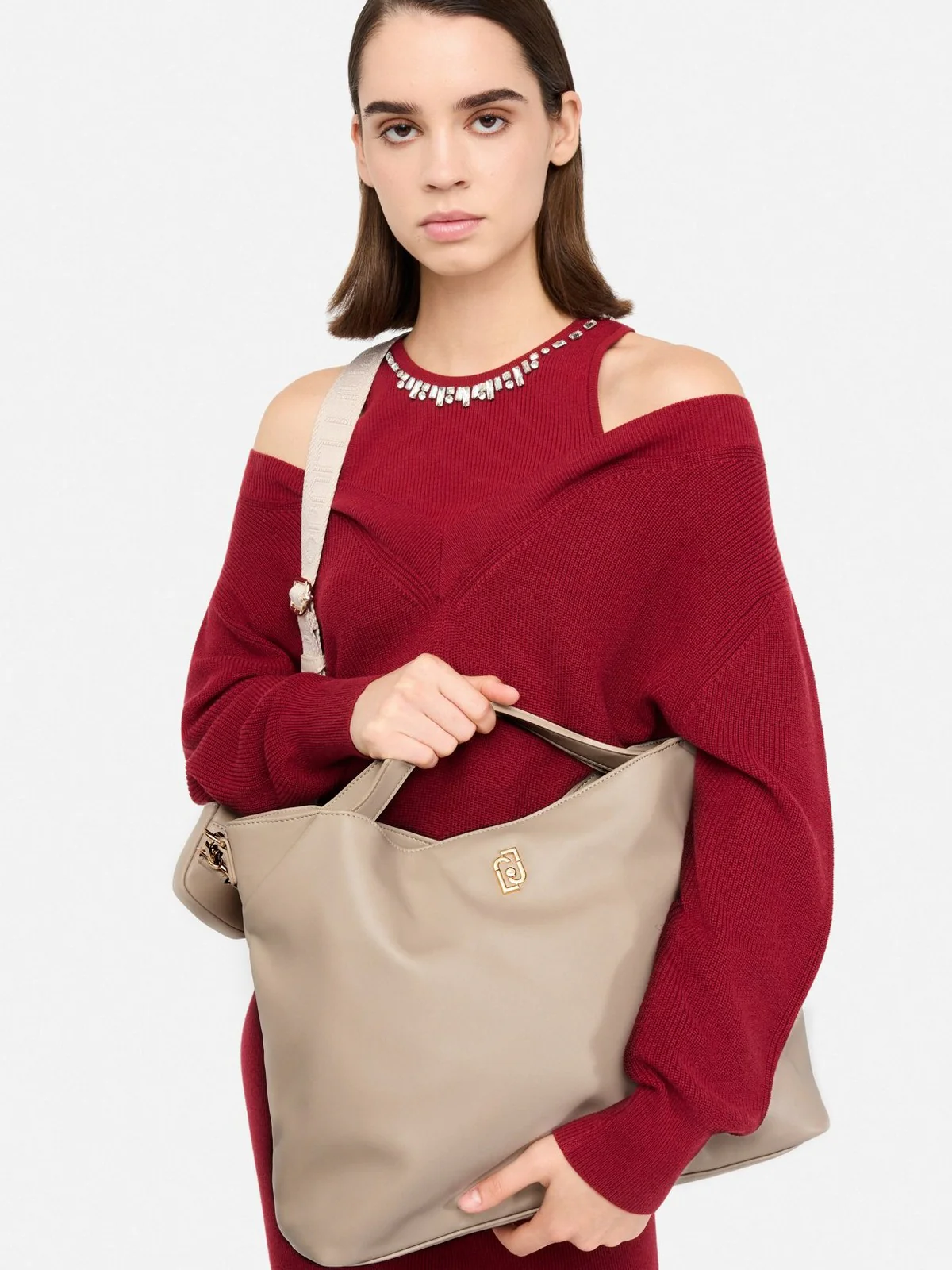 LIU JO ACCESSORIES Borsa Donna  AF5035E0077 51308 NEUTRO - Image 2