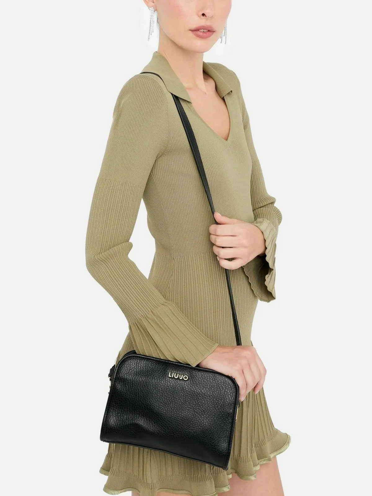 LIU JO ACCESSORIES Borsa Donna AF5036E0027 22222 Nero - Image 2
