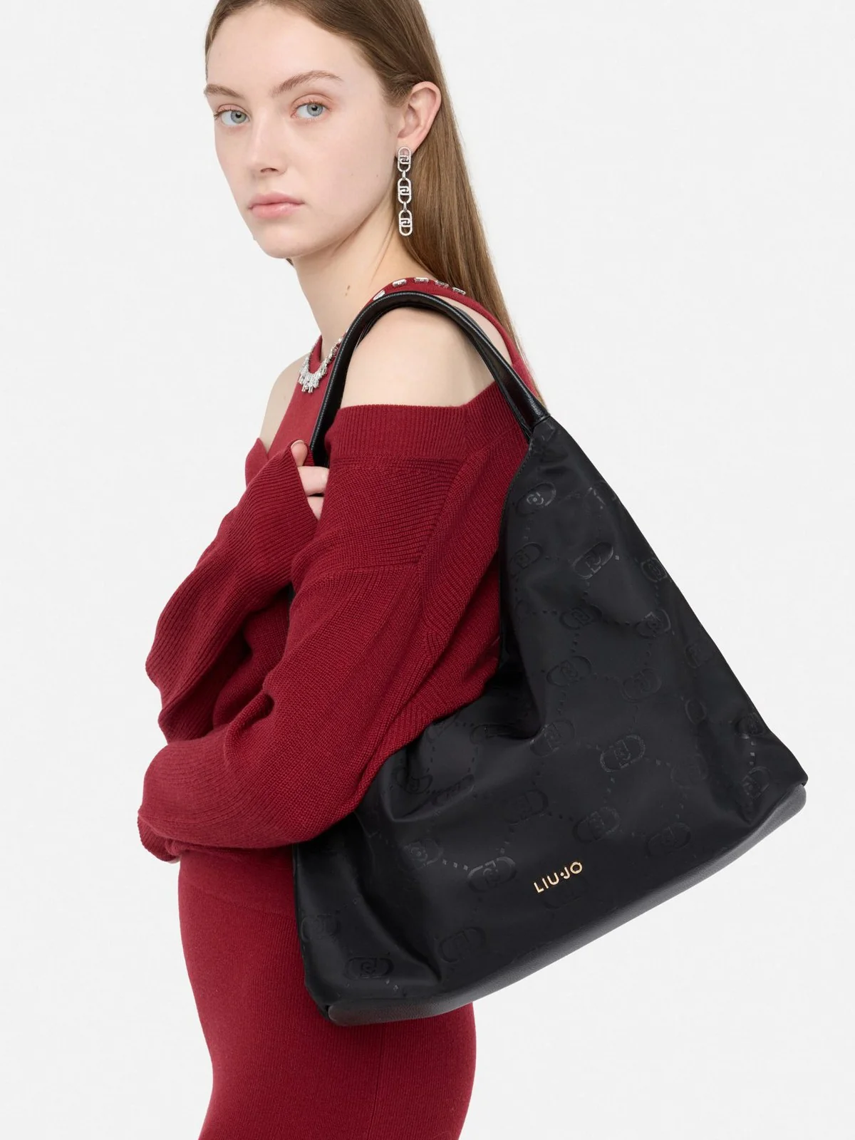 LIU JO ACCESSORIES Borsa Donna  AF5057T2801 22222 Nero - Image 2