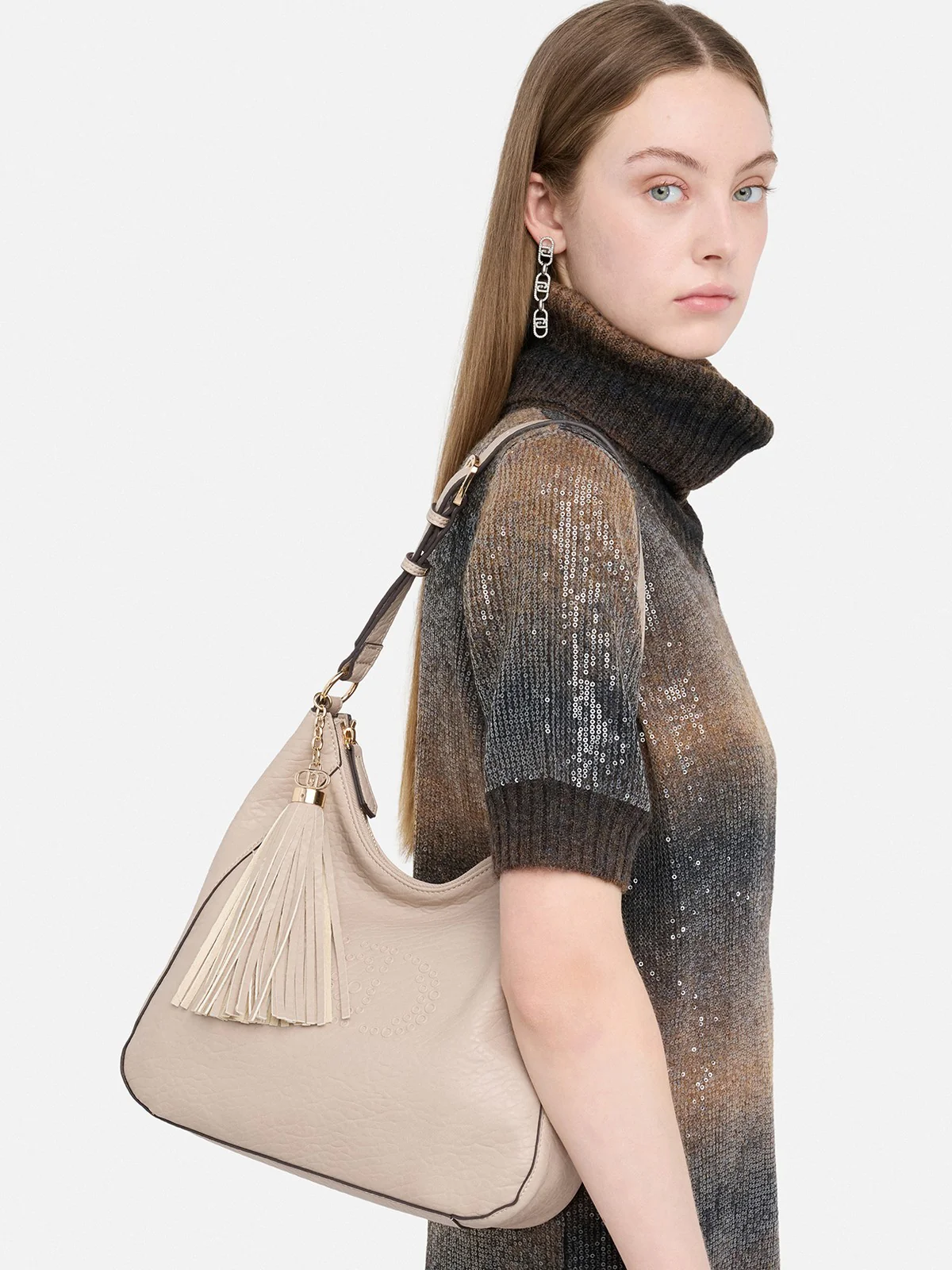 LIU JO ACCESSORIES Borsa Donna  AF5119E0161 51308 NEUTRO - Image 6