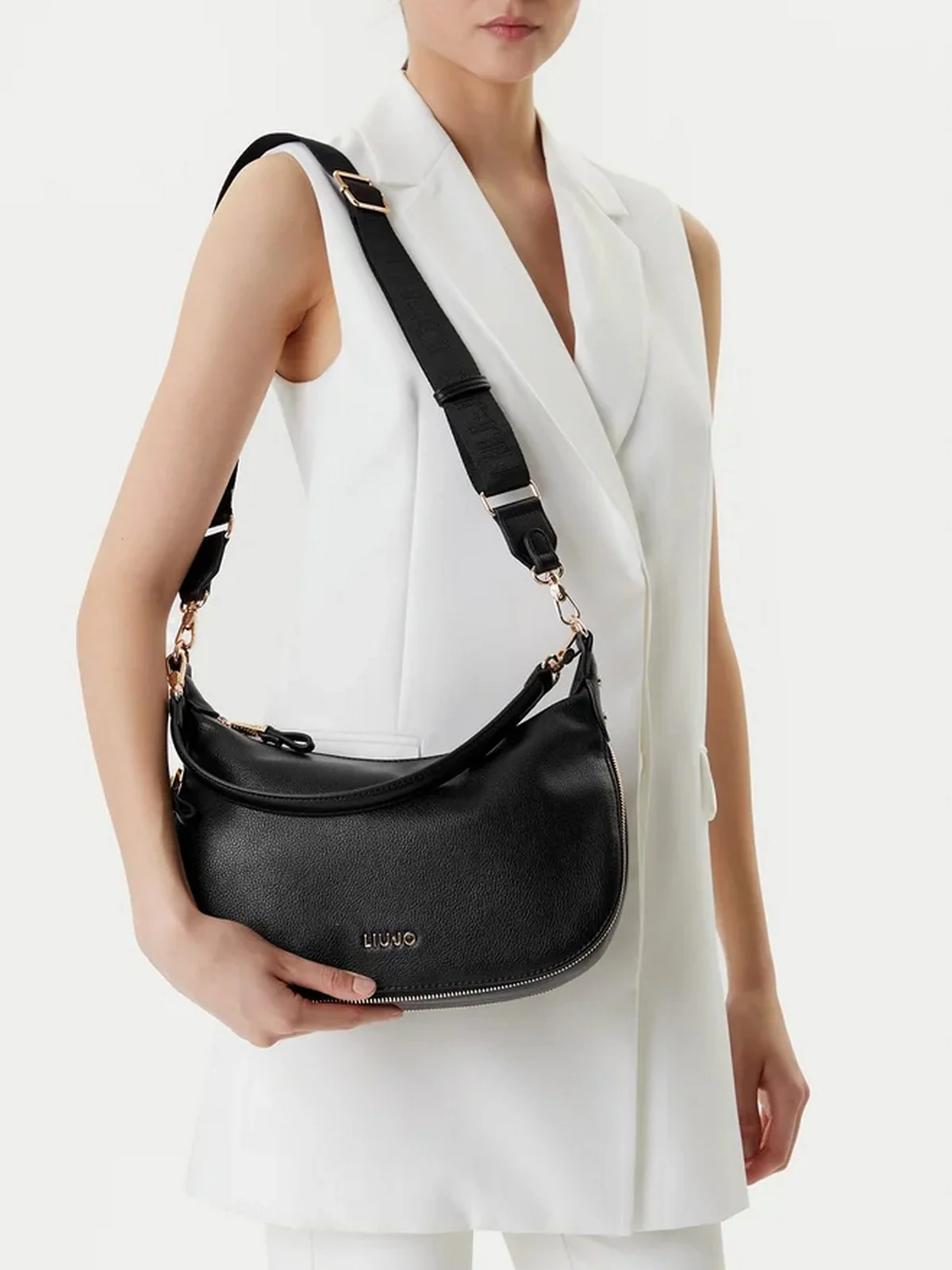 LIU JO ACCESSORIES Borsa Donna  AF5133E0058 22222 Nero - Image 5