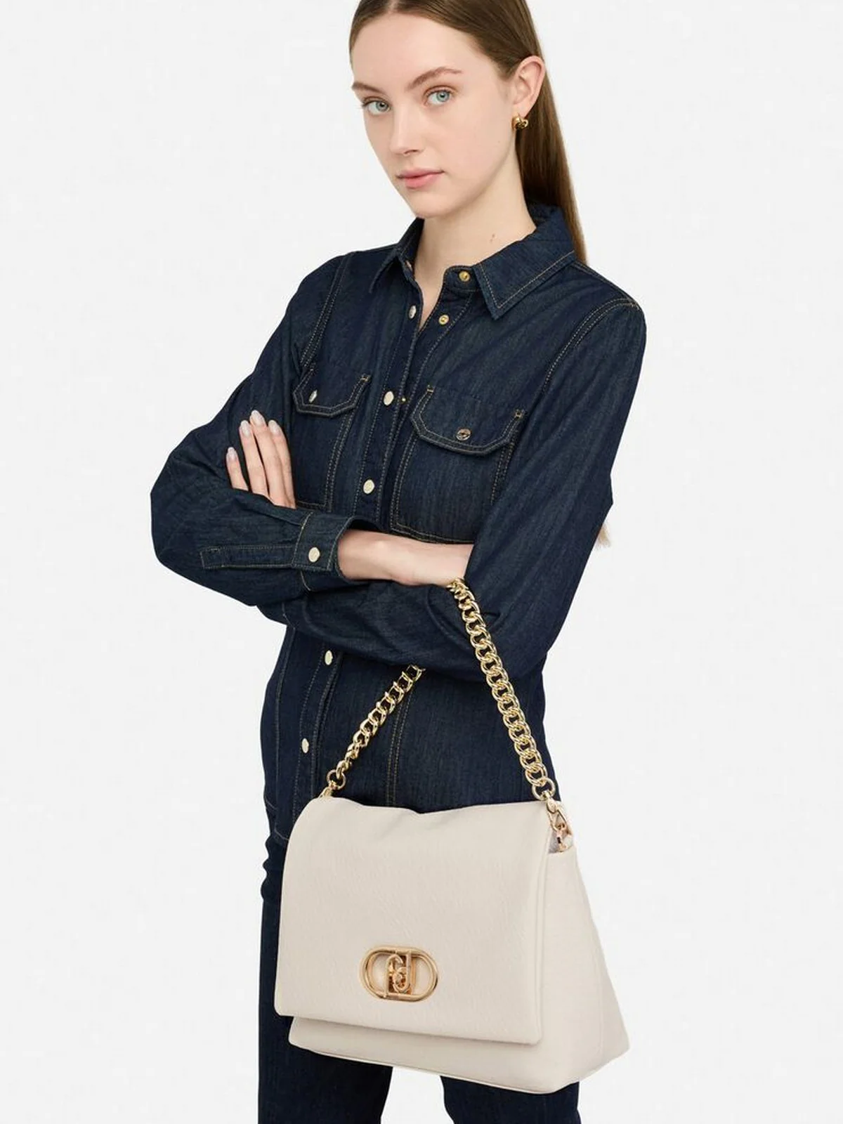 LIU JO ACCESSORIES Borsa Donna  AF5147E0161 30002 MARMO - Image 7