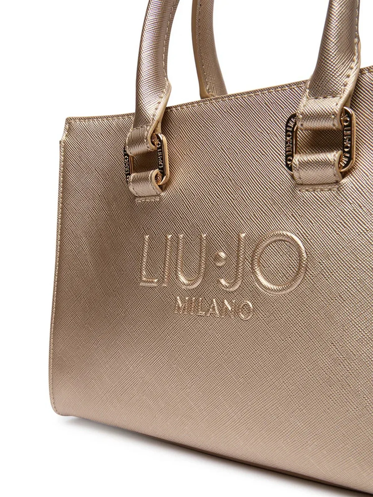 LIU JO ACCESSORIES Borsa Donna  AF5150E0087 90048 LIGHT GOLD - Image 2