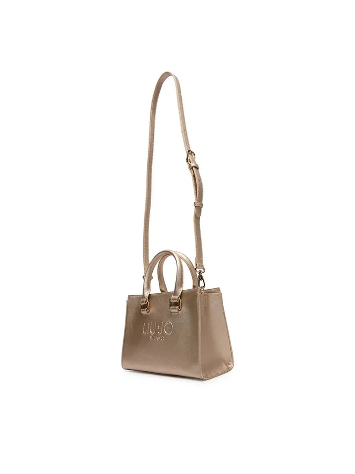 LIU JO ACCESSORIES Borsa Donna  AF5150E0087 90048 LIGHT GOLD - Image 5