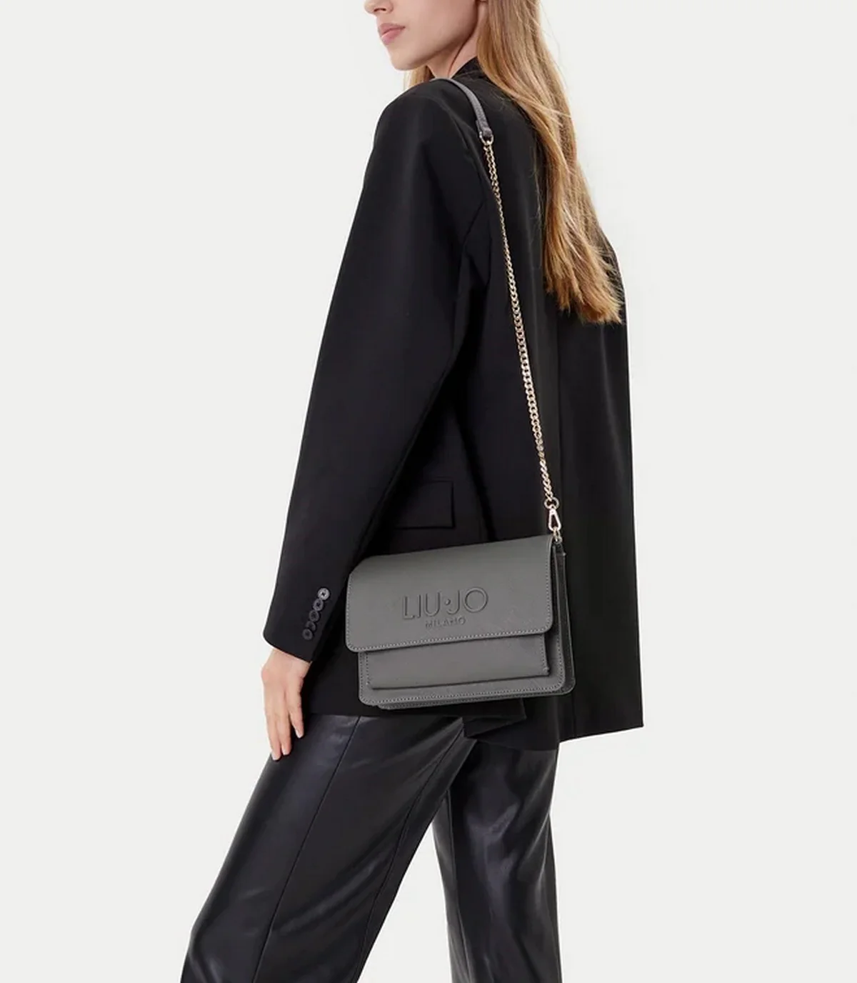 LIU JO ACCESSORIES Borsa Donna  AF5152E0087 00071 ANTRACITE - Image 5