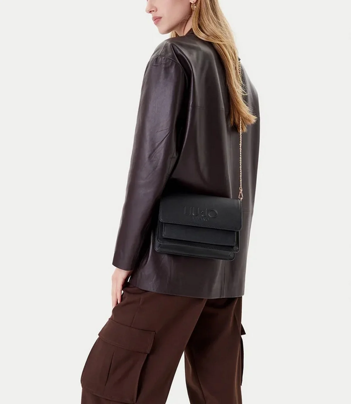 LIU JO ACCESSORIES Borsa Donna  AF5152E0087 22222 Nero - Image 2