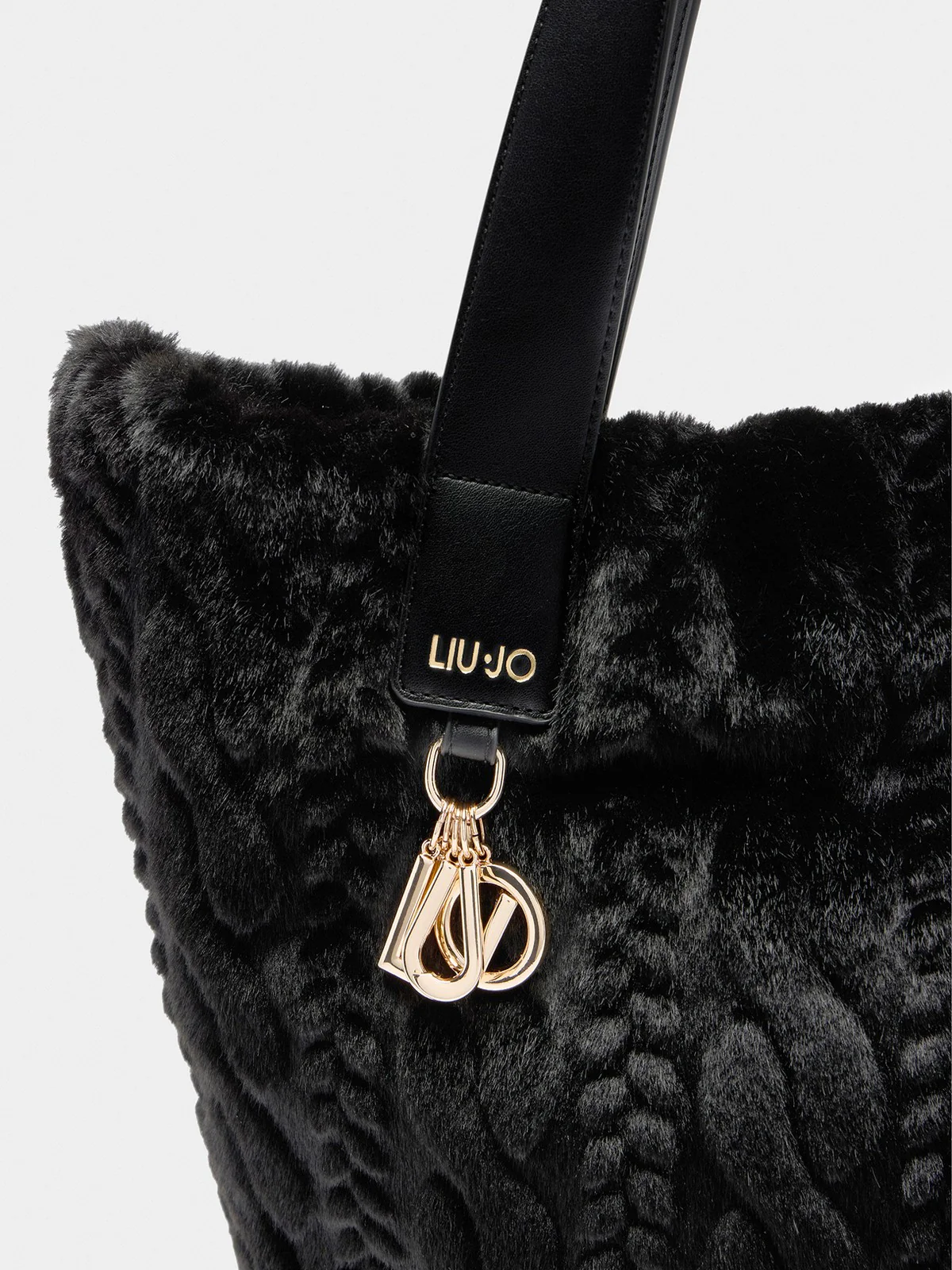 LIU JO ACCESSORIES Borsa Donna  AF5154E0305 22222 Nero - Image 4
