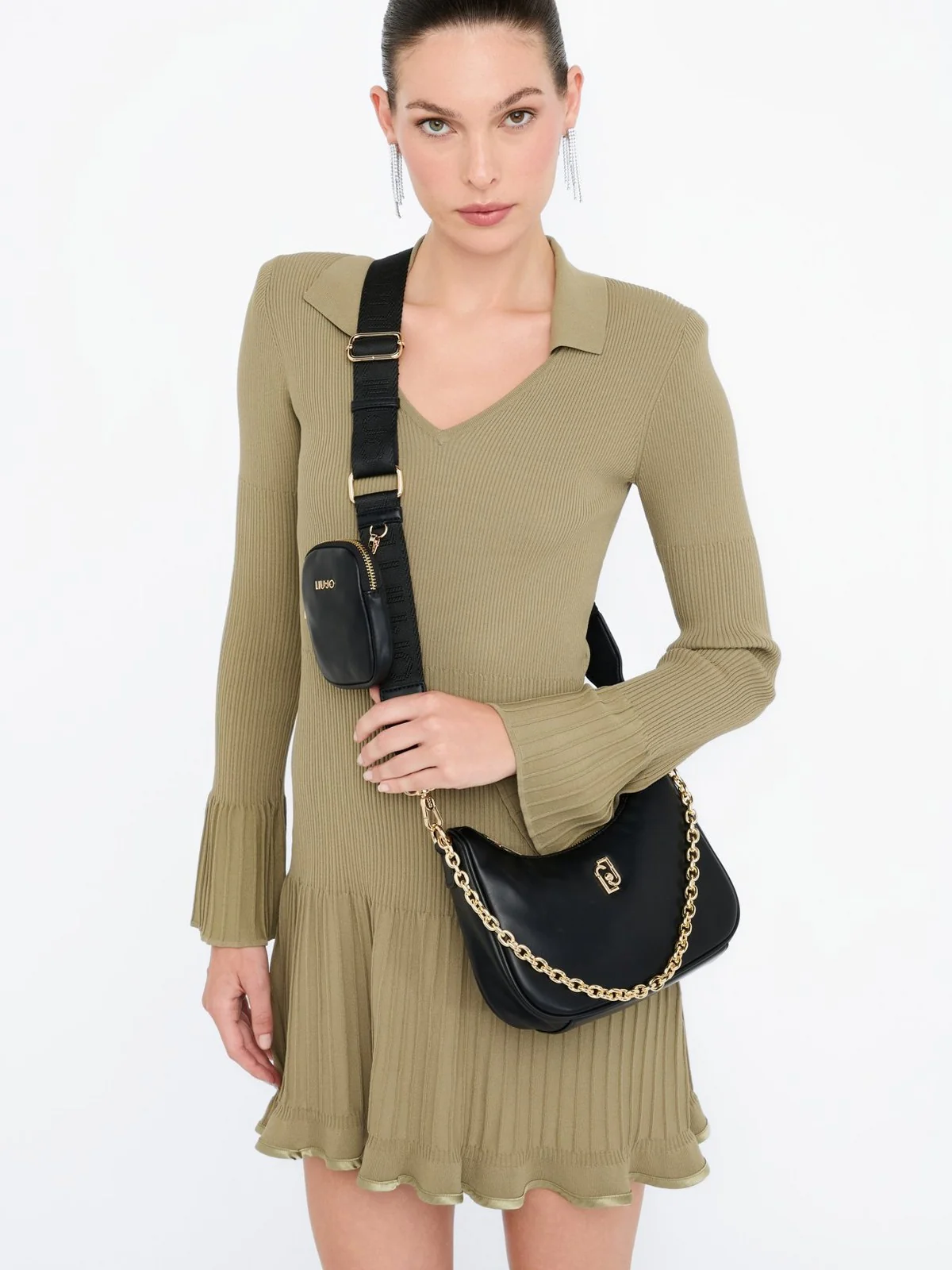 LIU JO ACCESSORIES Borsa Donna  AF5180E0077 22222 Nero - Image 2