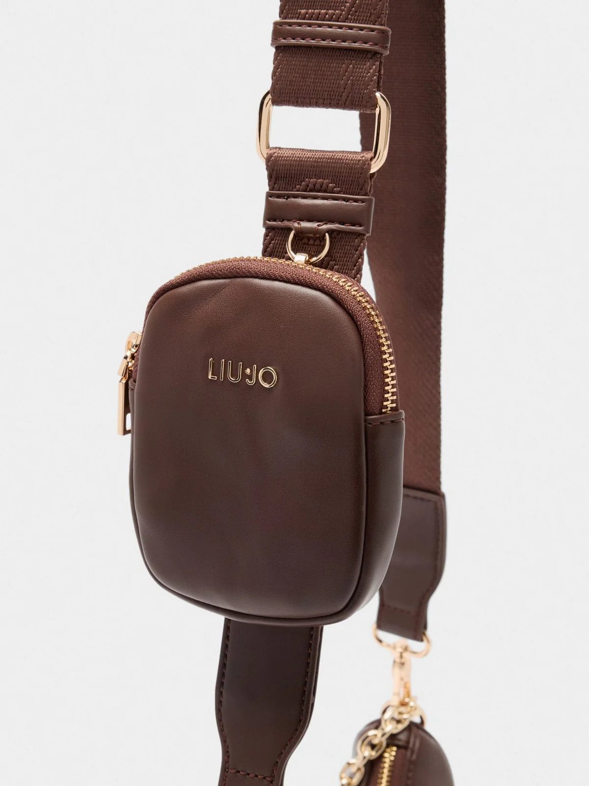 LIU JO ACCESSORIES Borsa Donna  AF5180E0077 90912 MORO LIGHT - Image 4