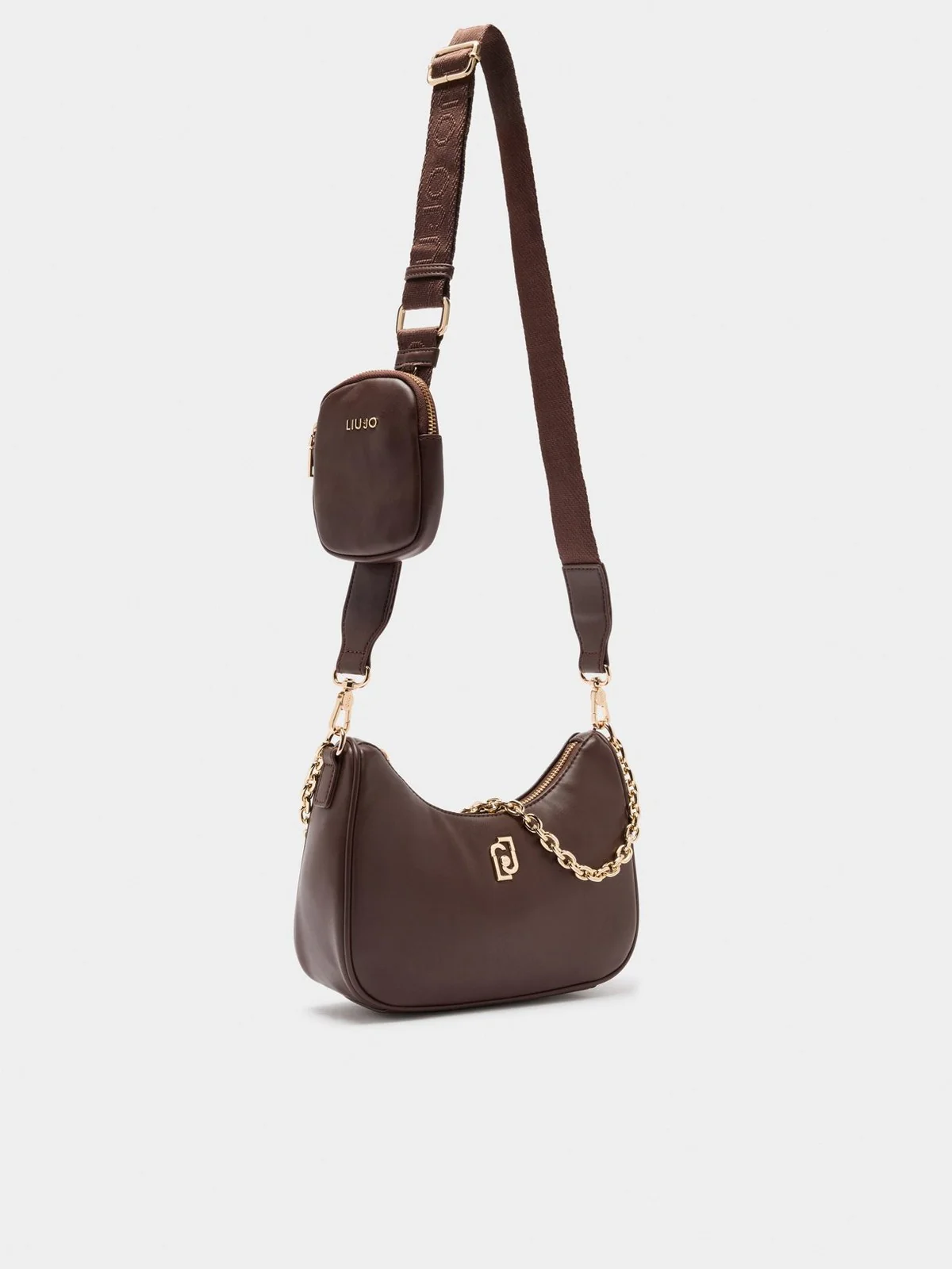 LIU JO ACCESSORIES Borsa Donna  AF5180E0077 90912 MORO LIGHT - Image 6