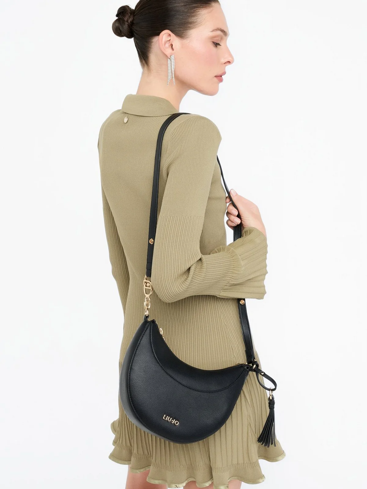LIU JO ACCESSORIES Borsa Donna  AF5251E0058 22222 Nero - Image 2