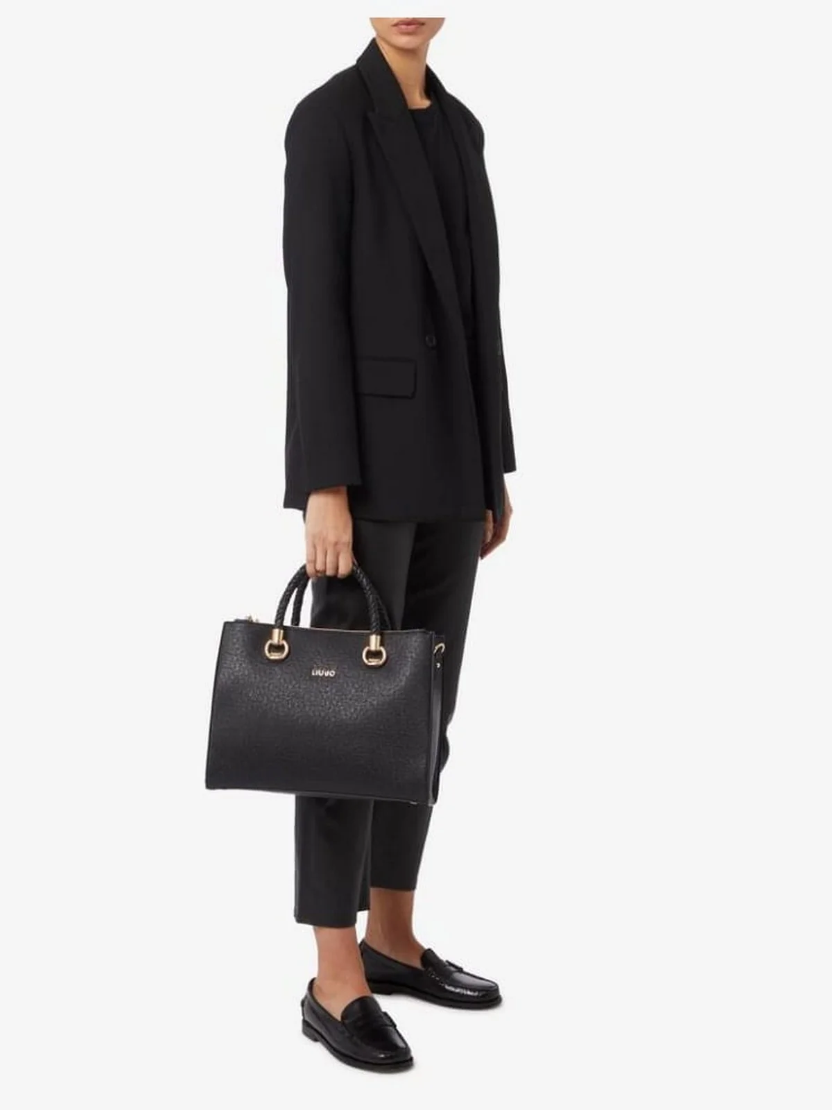 LIU JO ACCESSORIES Borsa Donna  AXX010E0087 22222 NERO - Image 2