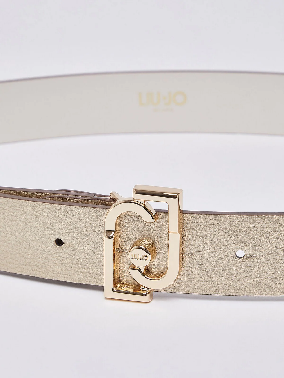 LIU JO ACCESSORIES Cintura Donna  AA6235E1012 90048 LIGHT GOLD - Image 3