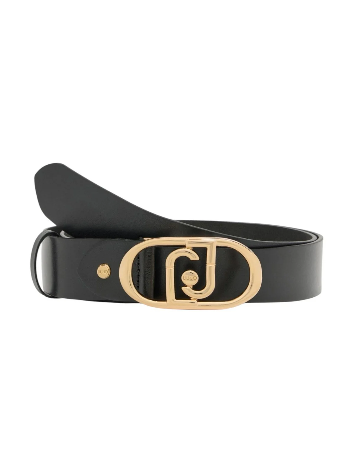 LIU JO ACCESSORIES Cintura Donna  AF5242P0062 B1848 NERO/BRASS GOLD - Image 2