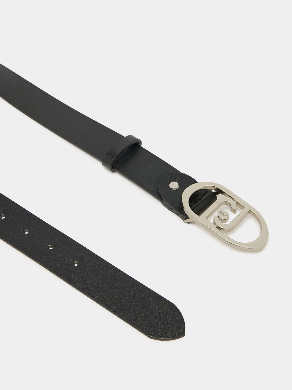 LIU JO ACCESSORIES Cintura Donna  AF5242P0062 D6299 Nero/steel - Image 5