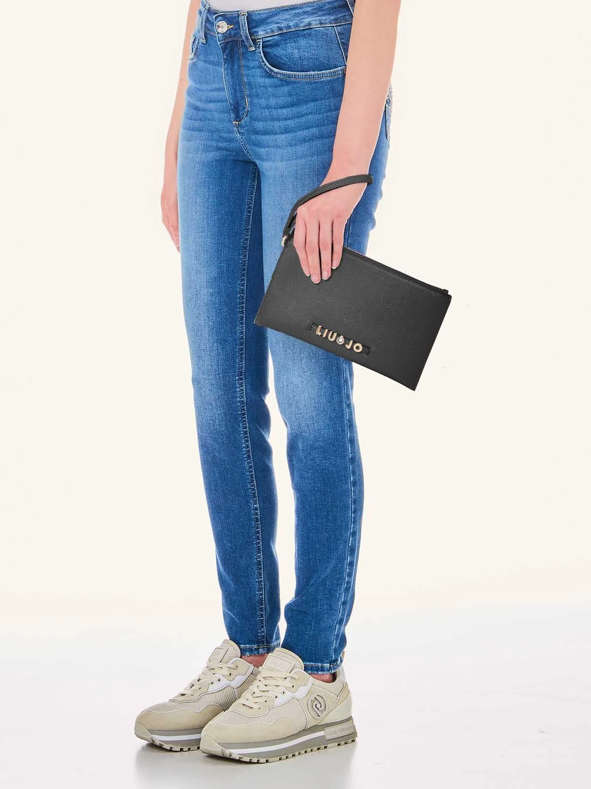 LIU JO ACCESSORIES Pochette Donna  AA4108E0087 22222 Nero - Image 5