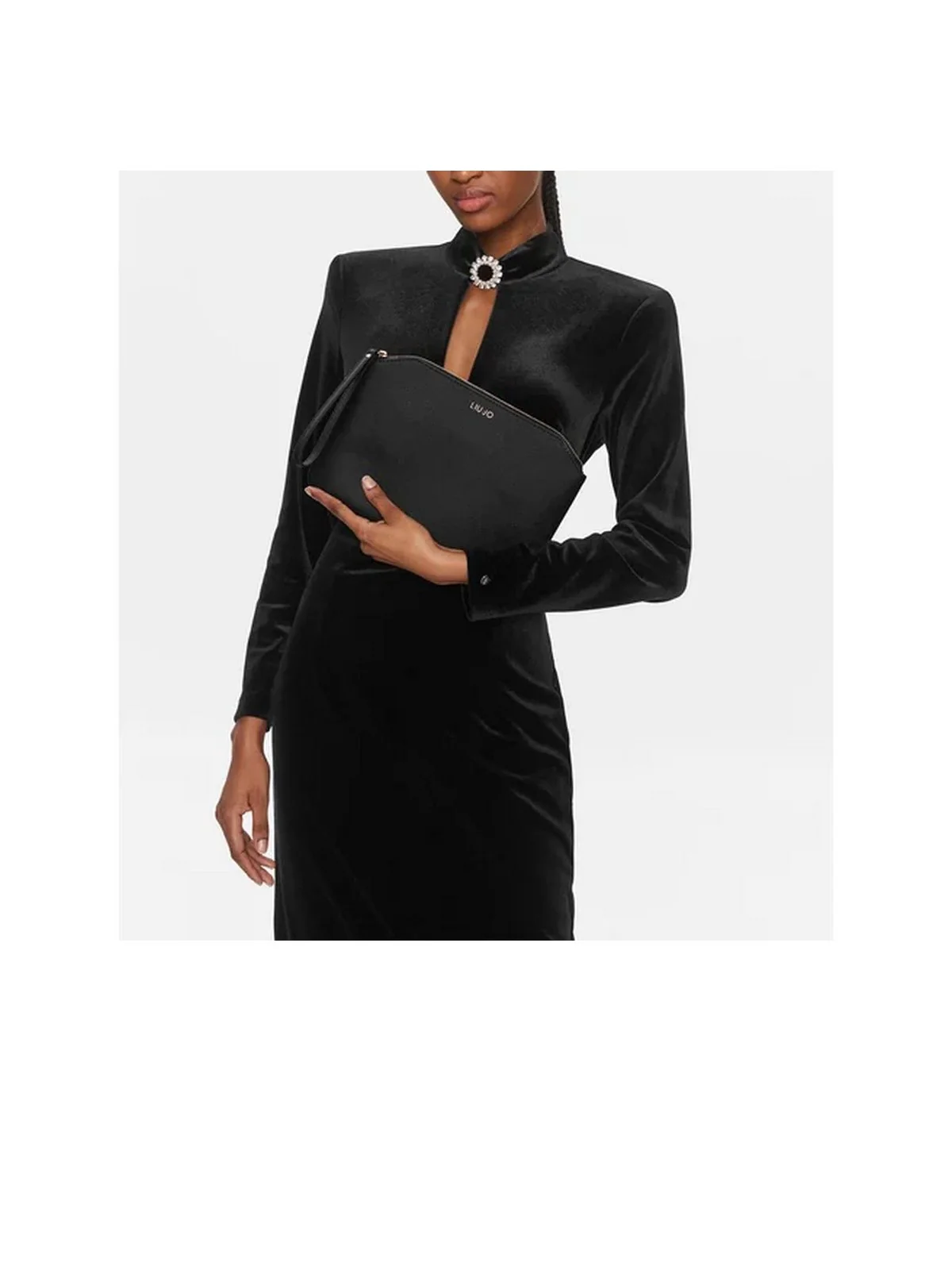 LIU JO ACCESSORIES Pochette Donna AA4295E0087 22222 Nero - Image 5
