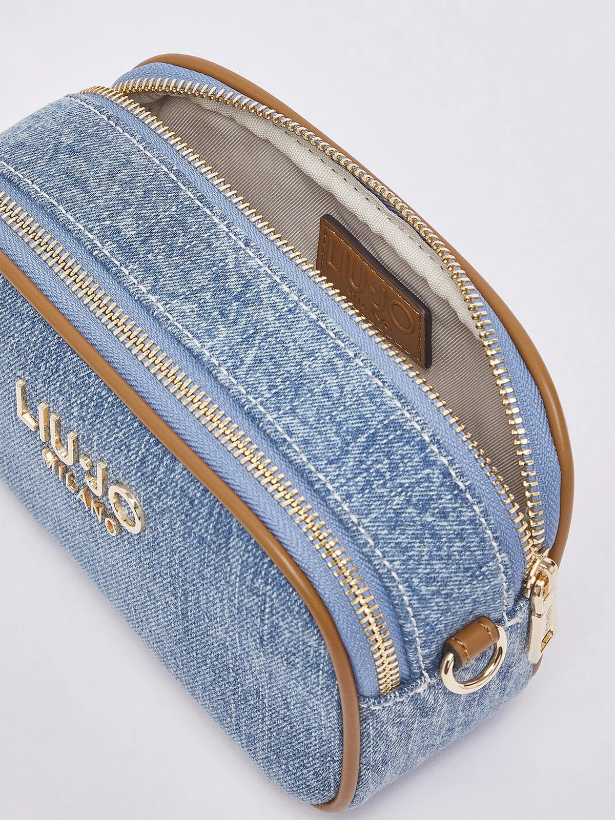 LIU JO ACCESSORIES Pochette Donna  AA6100T377A 74015 LIGHT DENIM - Image 2