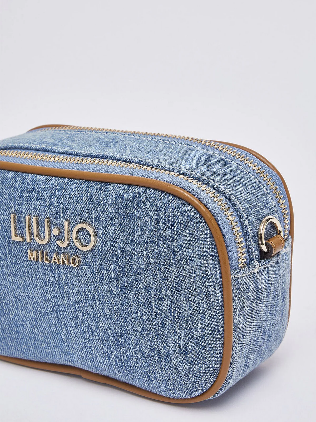 LIU JO ACCESSORIES Pochette Donna  AA6100T377A 74015 LIGHT DENIM - Image 4