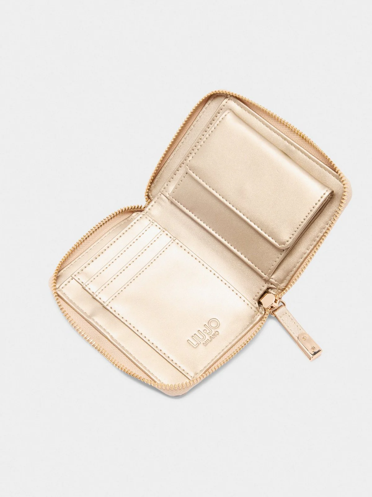 LIU JO ACCESSORIES Portafoglio Donna  AF5156E0087 90048 LIGHT GOLD - Image 3
