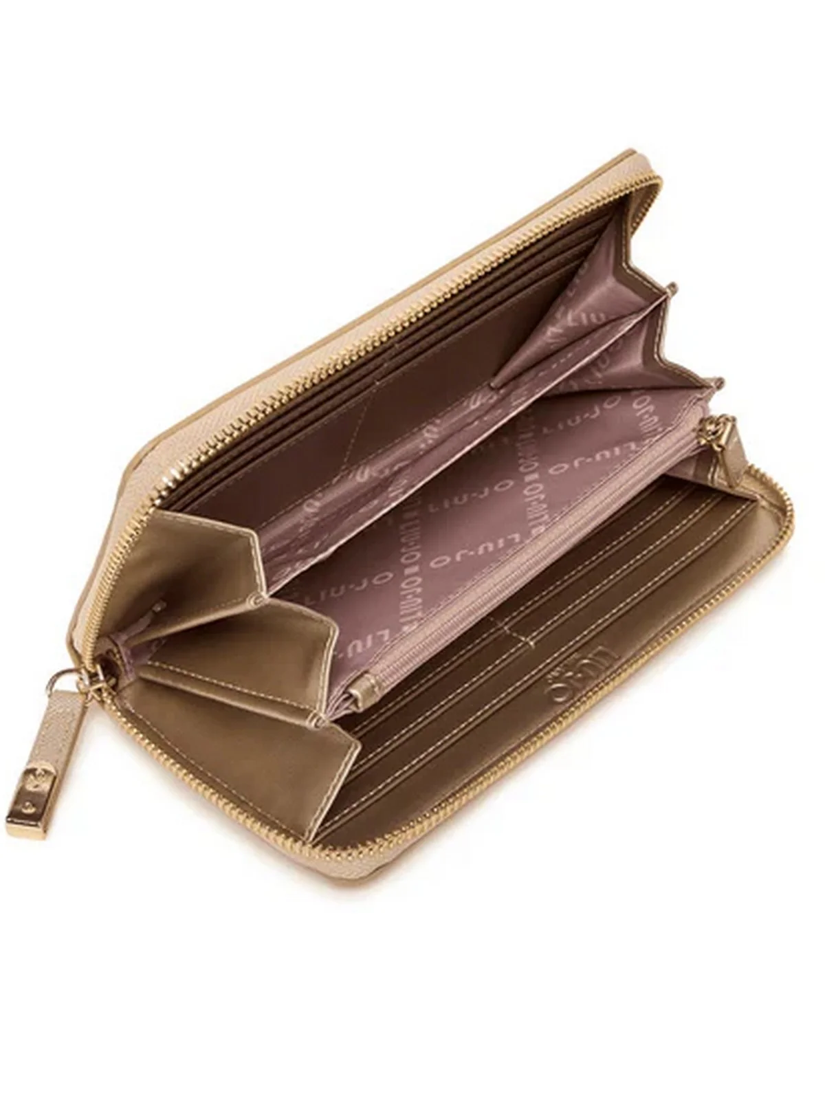 LIU JO ACCESSORIES Portafoglio Donna  AF5170E0087 90048 LIGHT GOLD - Image 2