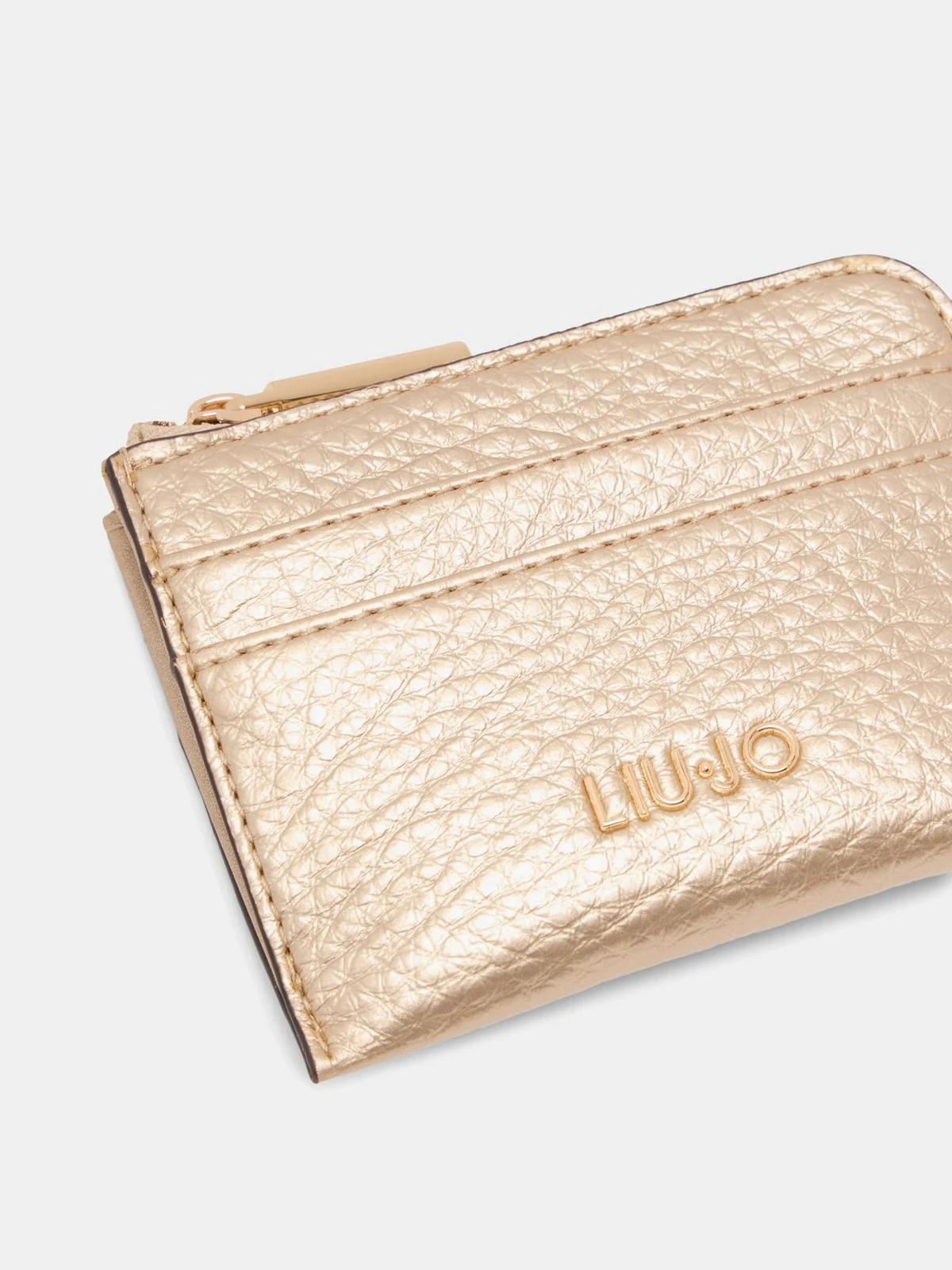 LIU JO ACCESSORIES Portafoglio Donna AF5173E0027 90048 LIGHT GOLD - Image 3