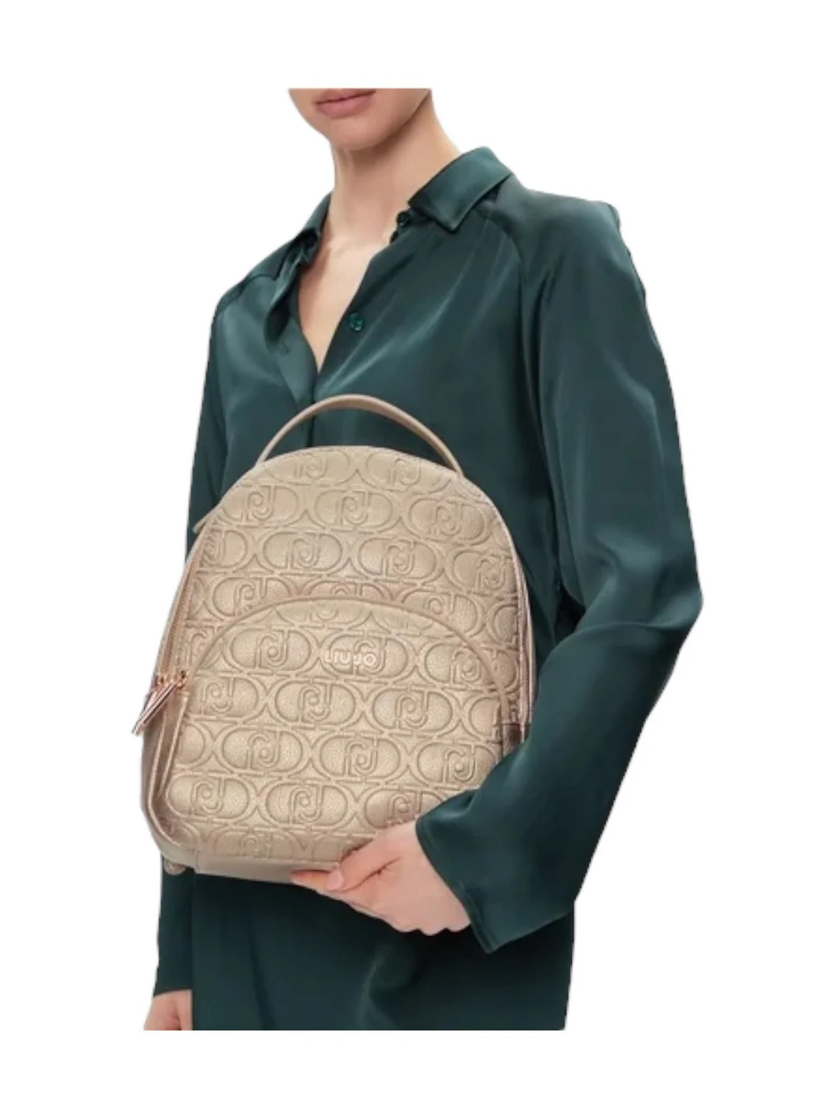 LIU JO ACCESSORIES Zaino Donna  AA4160E0003 00529 Oro - Image 5