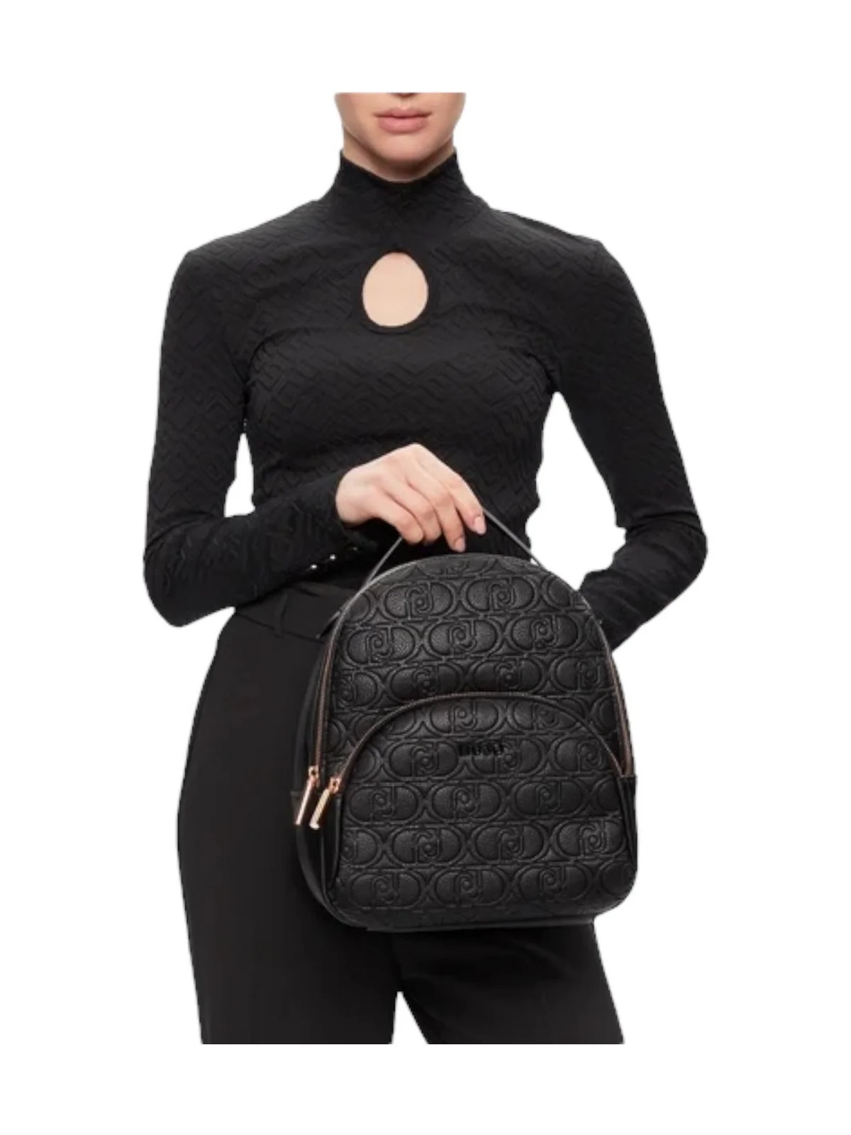 LIU JO ACCESSORIES Zaino Donna AA4160E0003 22222 Nero - Image 5
